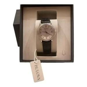 New with tags and original box Leather band Bulova watch 96T58 Bulova | Accessories | New With Tags And Original Box  main image 2